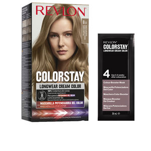 Revlon, Color Stay, Permanent Hair Dye, 8.13 Medium Beige Blonde, 165 ml