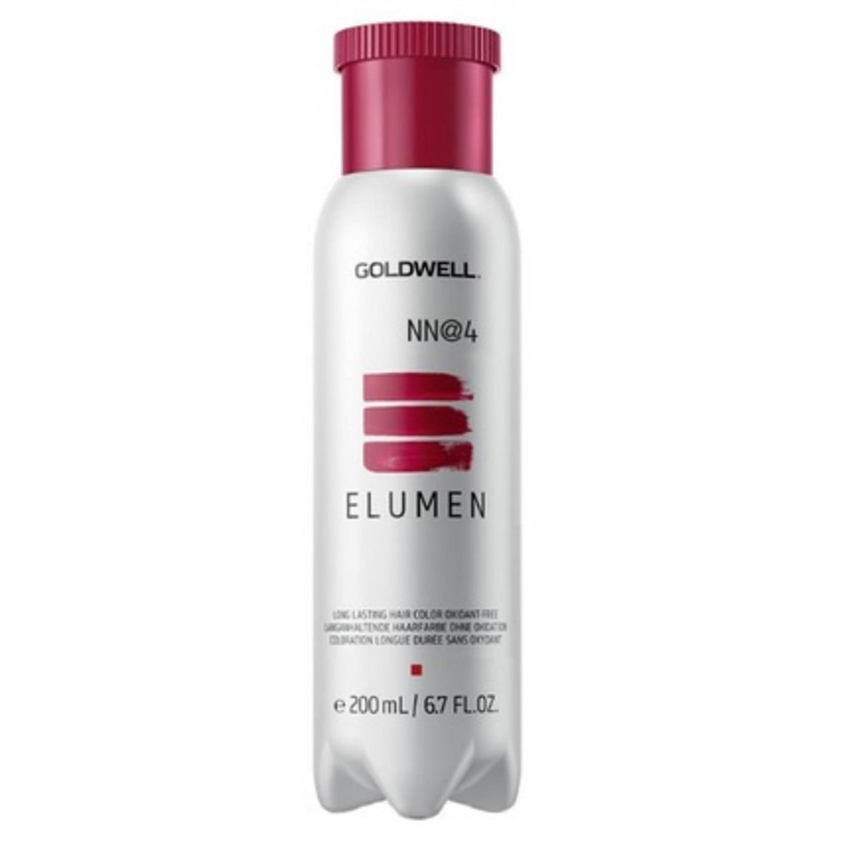 Goldwell, Elumen, Semi-Permanent Hair Dye, NN@4 Natural Medium Brown, 200 ml