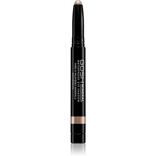 Gosh, Mineral, Metallic, Cream Eyeshadow, Golden Brown, 2.5 g