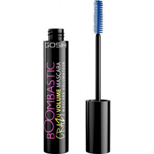 Gosh, Boombastic Crazy, Volume, Mascara, 002, Crazy Blue, 13 ml