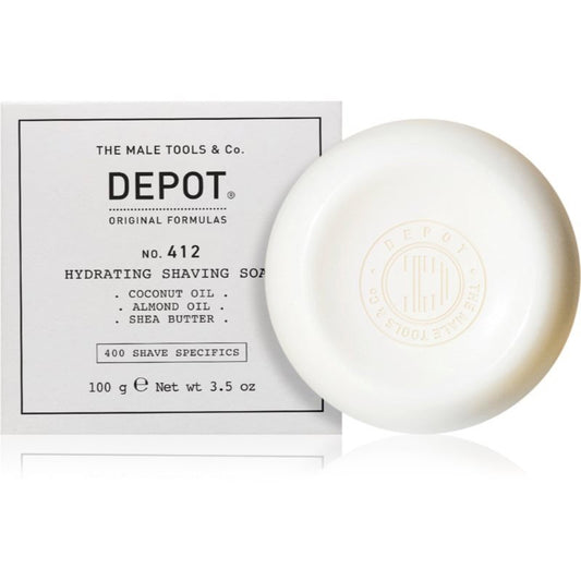Depot, 400 Shave Specifics No. 412, Hydrating, Shaving Soap, 100 g