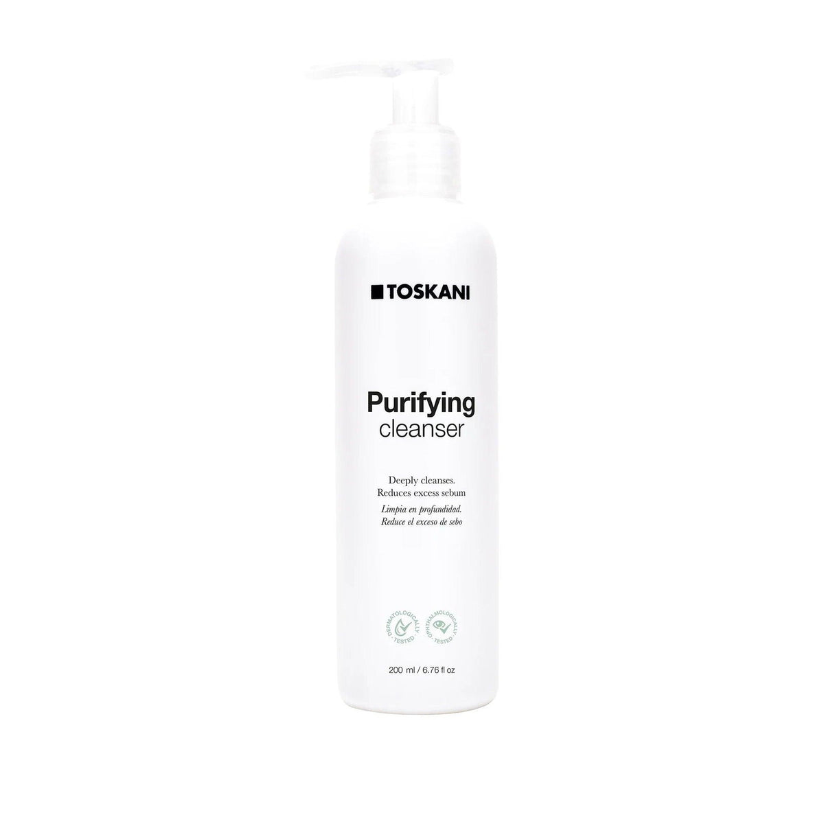 Toskani, Purifying, Cleansing, Cleansing Gel, For Face, 200 ml