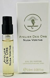 Atelier Des Ors Nuda Veritas 2.5ml 0.08 fl. oz. offizielle Parfümprobe,  Atelier Des Ors Nuda Veritas 2.5ml 0.08 fl. oz. officiellt parfymprov,  Atelier Des Ors Nuda Veritas 2.5ml 0.08 fl. oz. officiel parfumeprøve,  Atelier Des Ors Nuda Veritas 2.5ml 0.08 fl. oz. officieel parfumstalen,  Atelier Des Ors Nuda Veritas 2.5ml 0.08 fl. oz. official perfume sample,  Atelier Des Ors Nuda Veritas 2.5ml 0.08 fl. oz. muestra de perfume oficial,