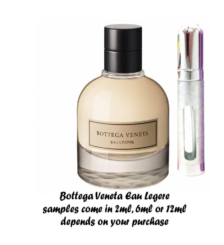 Bottega Veneta Eau Legere perfume samples of discontinued fragrance