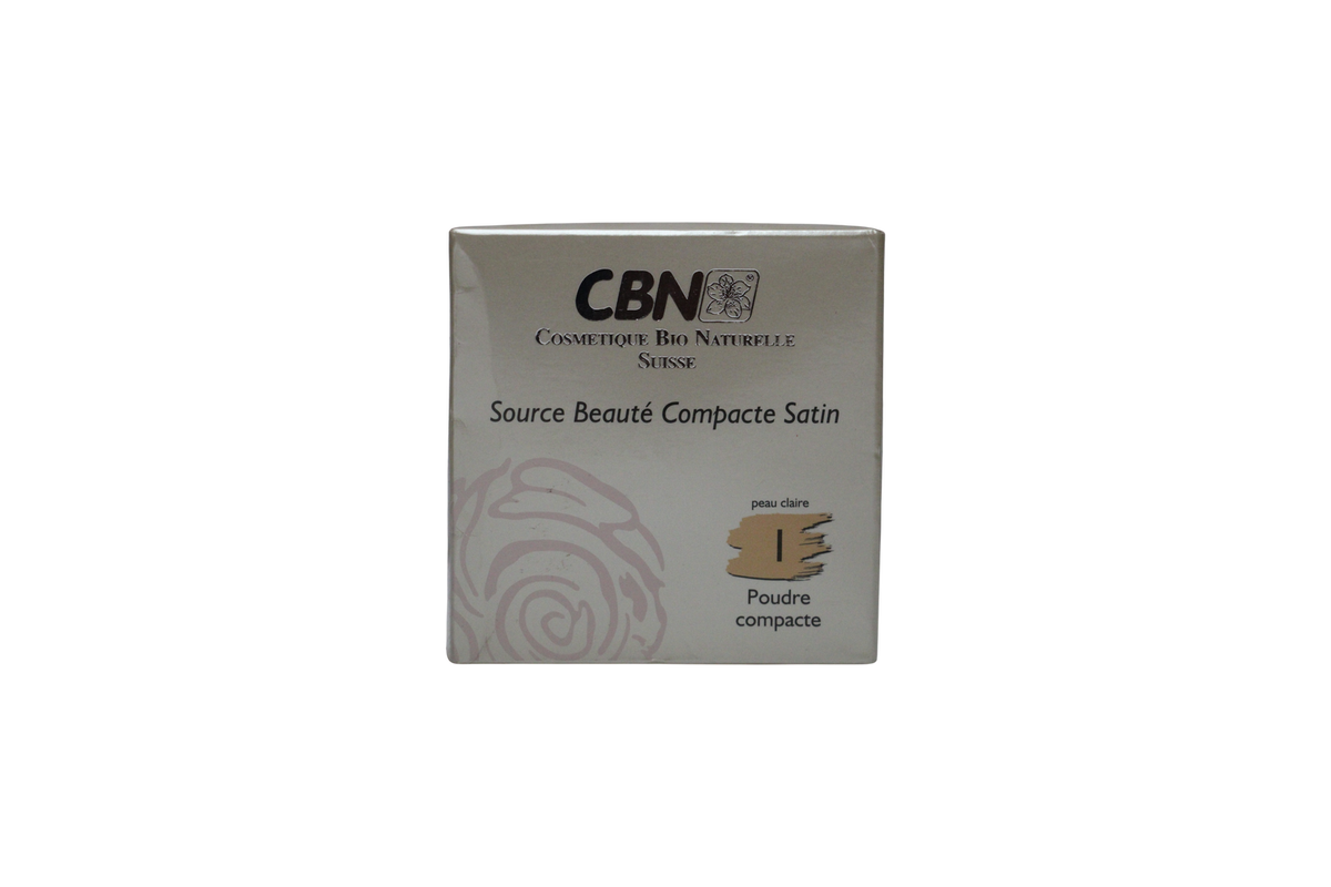 CBN, Source Beaute, Satin Finish, Compact Foundation, 1, 10 g