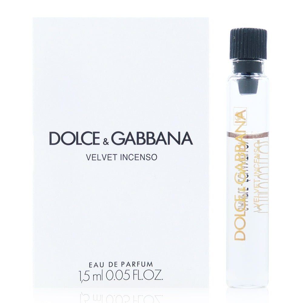 Velvet Incenso By Dolce & Gabbana 1.5ml 0.05 fl. o.z. échantillon de parfum officiel,  Velvet Incenso By Dolce & Gabbana 1.5ml 0.05 fl. o.z. virallinen hajuvesinäyte,  Velvet Incenso By Dolce & Gabbana 1.5ml 0.05 fl. o.z. oficjalna próbka perfum,  Velvet Incenso By Dolce & Gabbana 1.5ml 0.05 fl. o.z. officiellt parfymprov,  Velvet Incenso By Dolce & Gabbana 1.5ml 0.05 fl. o.z. officiel parfumeprøve,  Velvet Incenso By Dolce & Gabbana 1.5ml 0.05 fl. o.z. официална парфюмна проба