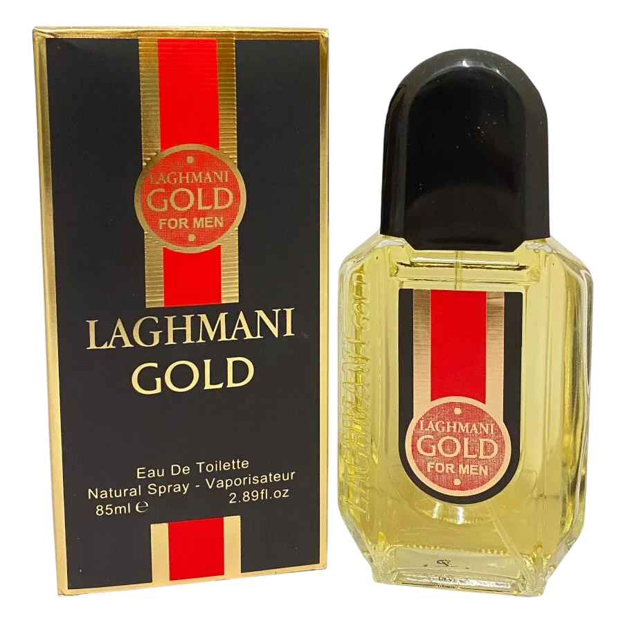 Fine Perfumery, Laghmani Black Gold, Eau De Toilette, For Men, 85 ml
