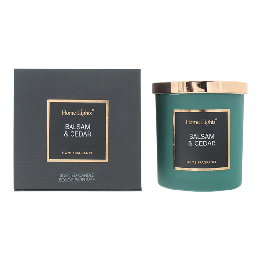 Home Lights, Balsam & Cedar, Scented Candle, 215 g