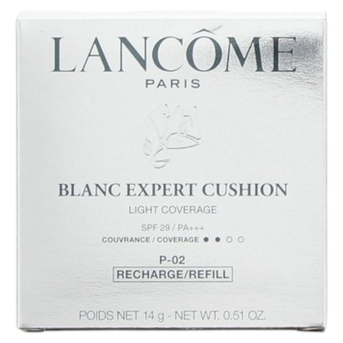 Lancome, Blanc Expert, Light Coverage, Liquid Foundation, P-02, P-02, SPF 29, 14 g