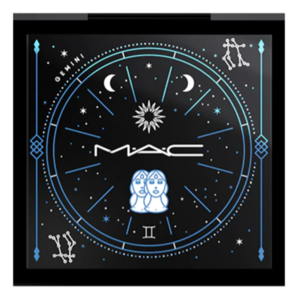 MAC, Pro Colour, Empty Plastic Makeup Palette, Gemini, With 4 Slots