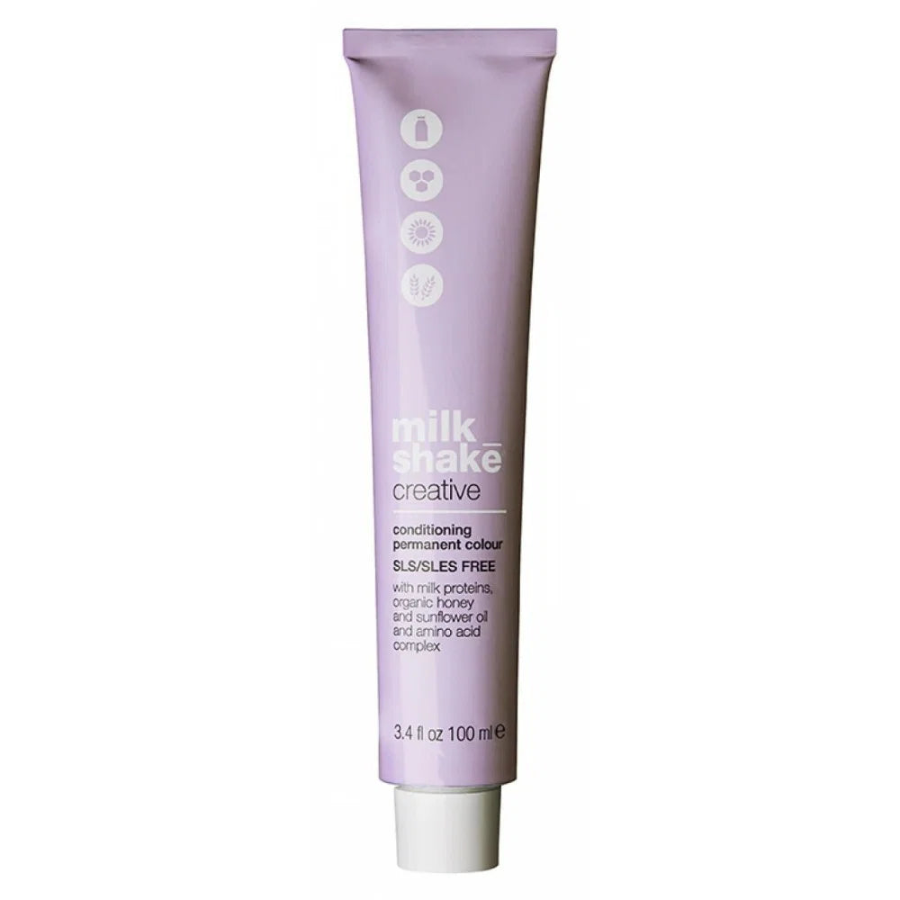 Milk Shake, Creative, SLES/SLS free, Permanent Hair Dye, 6.15/6AM Cacao, 100 ml